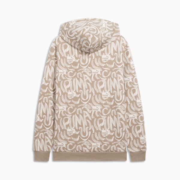 Essentials+ Logo Lab Men's Graphic Hoodie, Oak Branch, extralarge