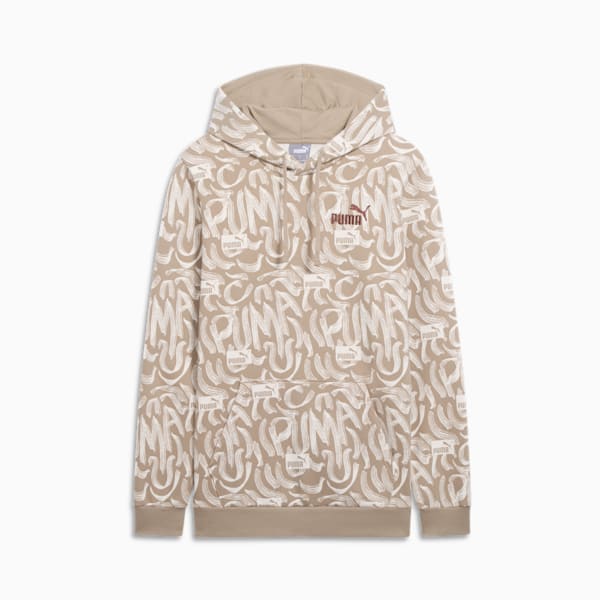 Essentials+ Logo Lab Men's Graphic Hoodie, Oak Branch, extralarge