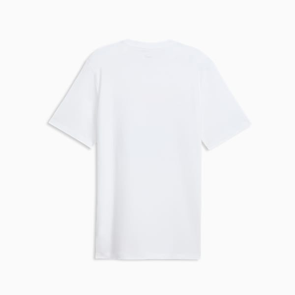 T-shirt avec motif graphique Homme, PUMA White, extralarge