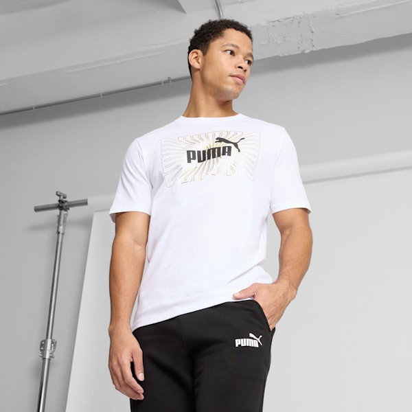 Graphics Foil Men's Tee, PUMA White, extralarge