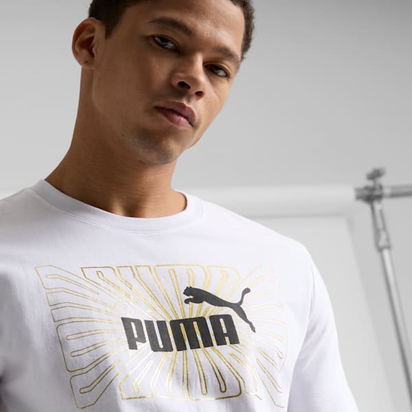 Graphics Foil Men's Tee, PUMA White, extralarge