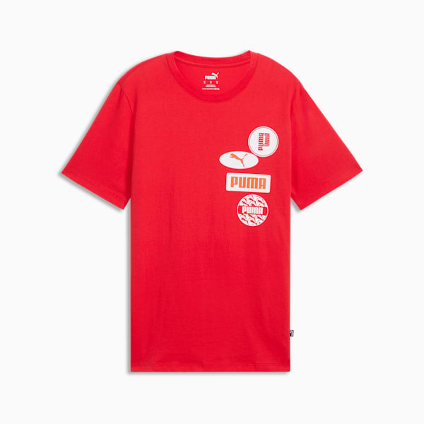 Graphics Icon Men's Tee, For All Time Red, extralarge