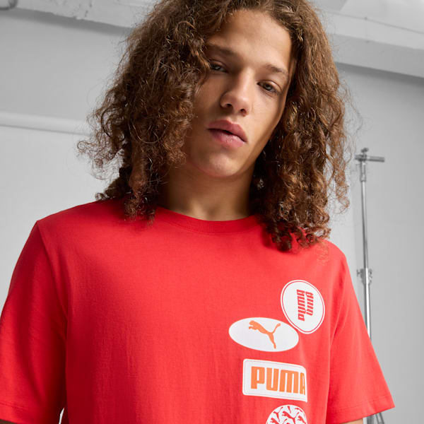 Graphics Icon Men's Tee, For All Time Red, extralarge