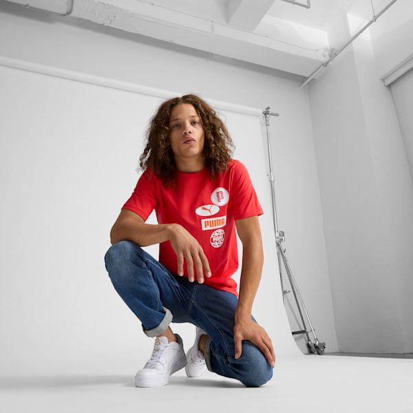 Graphics Icon Men's Tee, For All Time Red, extralarge