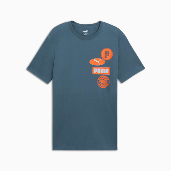 Graphics Icon Men's Tee, Gray Skies, extralarge