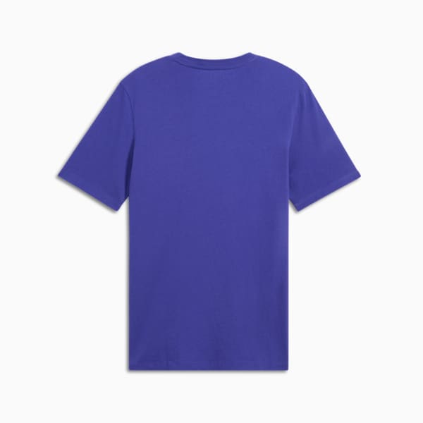 Graphics Frozen Cat Men's Tee, Lapis Lazuli, extralarge