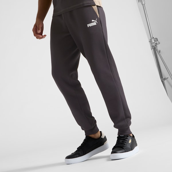 PUMA Power Men's Colorblock Pants, PUMA Black, extralarge