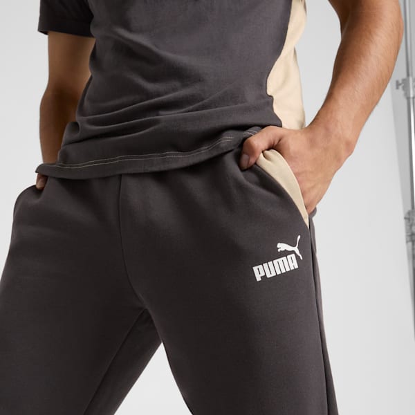 PUMA Power Men's Colorblock Pants, PUMA Black, extralarge