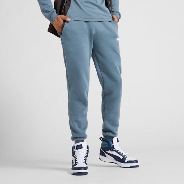PUMA Power Men's Colorblock Pants, Gray Skies, extralarge