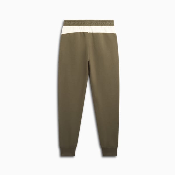 PUMA Power Men's Colorblock Pants, Dark Olive, extralarge