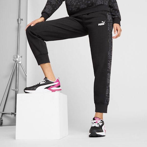 Pants ESS+ Paisley AOP para mujer, PUMA Black, extralarge