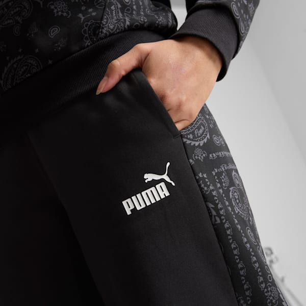 Pants ESS+ Paisley AOP para mujer, PUMA Black, extralarge