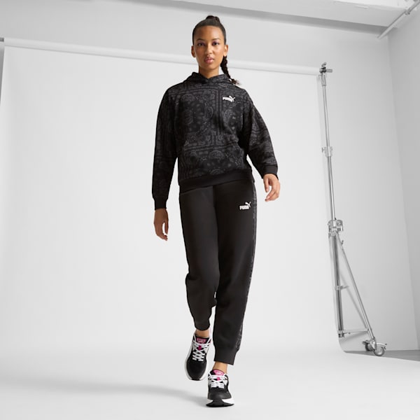 Pants ESS+ Paisley AOP para mujer, PUMA Black, extralarge