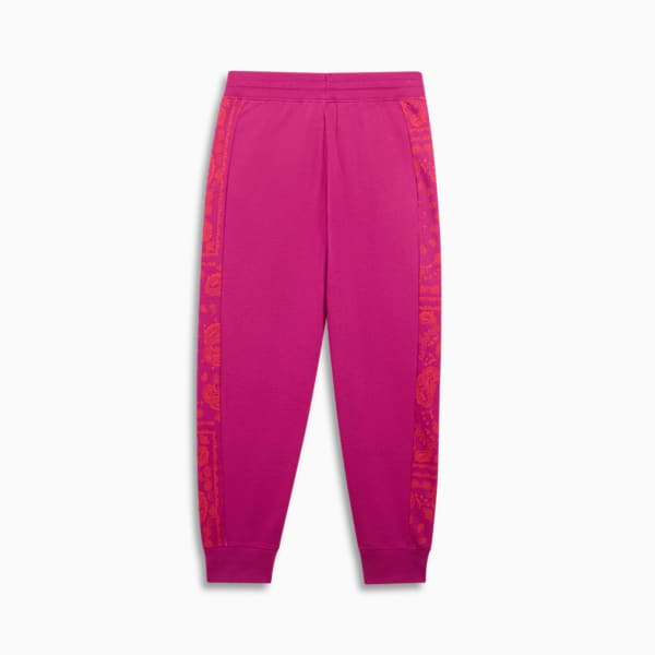 Pants ESS+ Paisley AOP para mujer, Magenta Gleam, extralarge