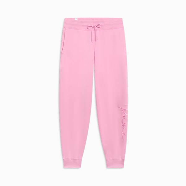 Script Logo Women's Sweatpants, Mauved Out, extralarge
