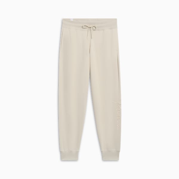 Pants para mujer Script Logo, Desert Dust, extralarge