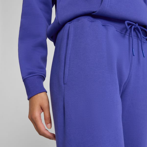 Script Logo Women's Sweatpants, Lapis Lazuli, extralarge