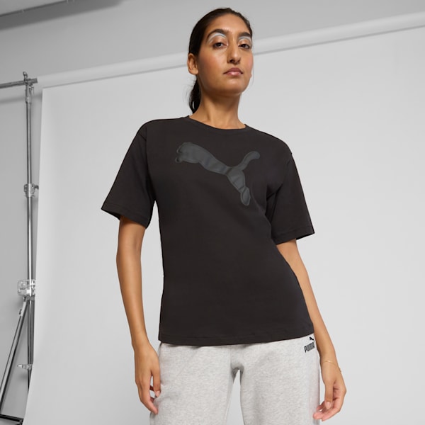 HER Women's Tee, PUMA Black, extralarge