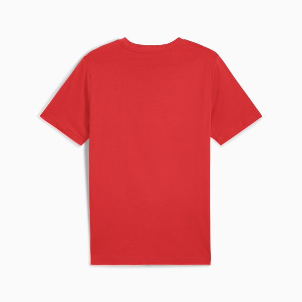 House of Graphics Men's Tee, Red Fire, extralarge