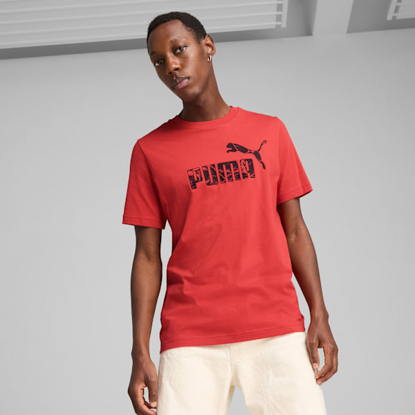 T-shirt House of Graphics Ace Homme, Red Fire, extralarge