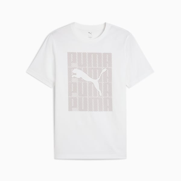 Graphics Wording Men's Tee, PUMA White, extralarge-IND