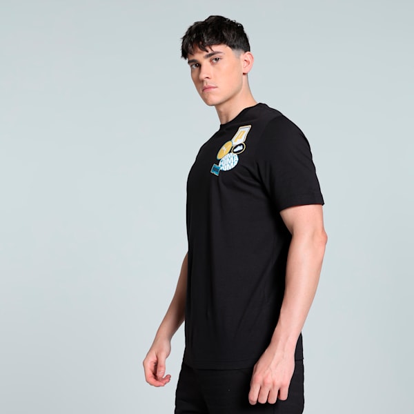 Graphics Icon Men's Tee, PUMA Black, extralarge-IND
