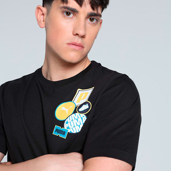 Graphics Icon Men's Tee, PUMA Black, extralarge-IND