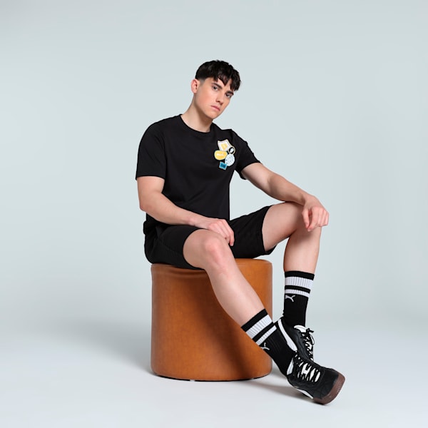 Graphics Icon Men's Tee, PUMA Black, extralarge-IND