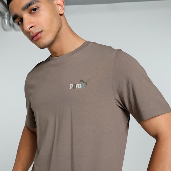Graphics PUMA Back Men's Tee, Totally Taupe, extralarge-IND