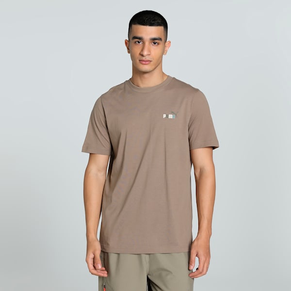 Graphics PUMA Back Men's Tee, Totally Taupe, extralarge-IND