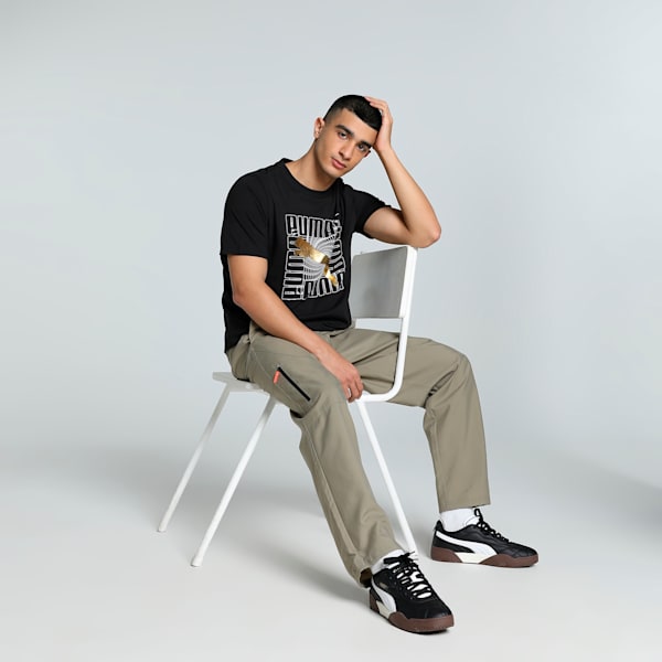 Graphics Foil Men's Tee, PUMA Black, extralarge-IND