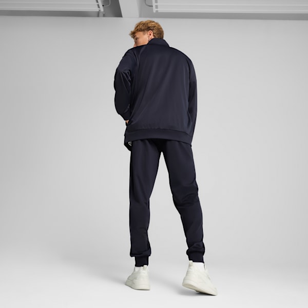 Poly Piping Tracksuit Men, New Navy, extralarge-GBR