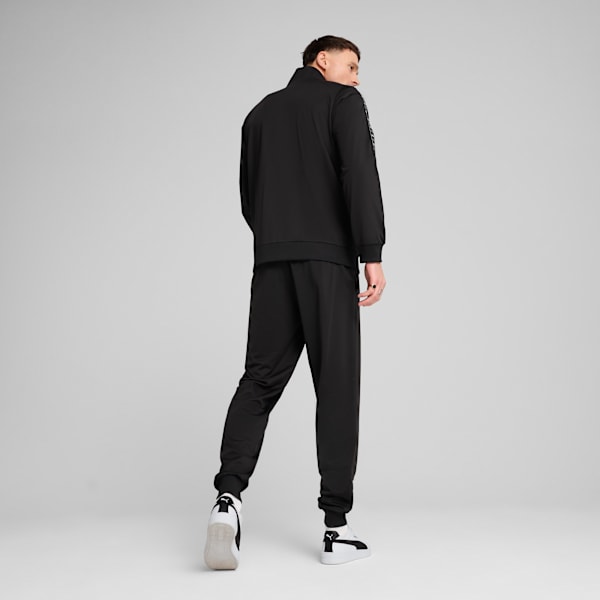 Men's Poly Tape Tracksuit, PUMA Black, extralarge-IND
