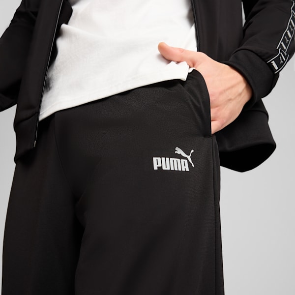 Men's Poly Tape Tracksuit, PUMA Black, extralarge-IND