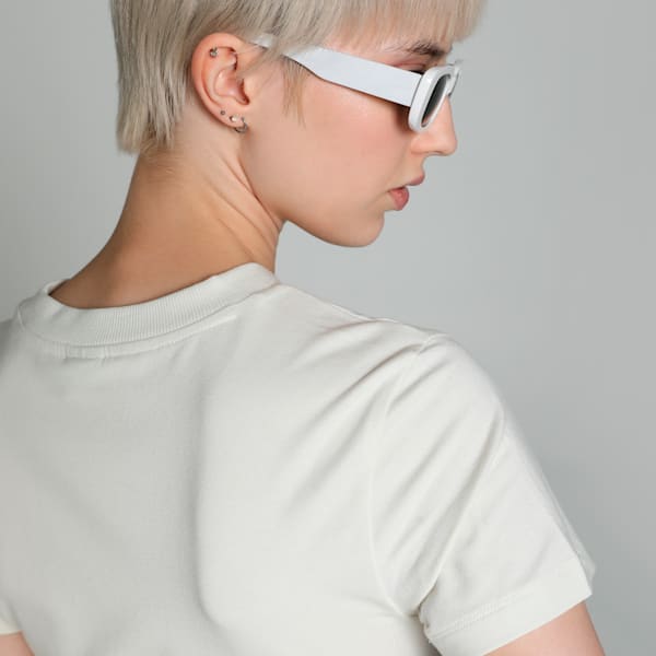 CLASSICS Women's Crew-Neck Tee, Vapor Gray, extralarge-IND