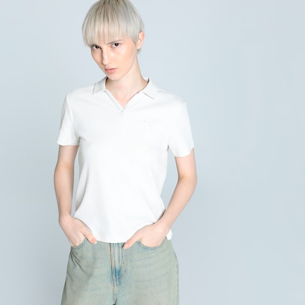 Classics Women's Polo, Vapor Gray, extralarge-IND