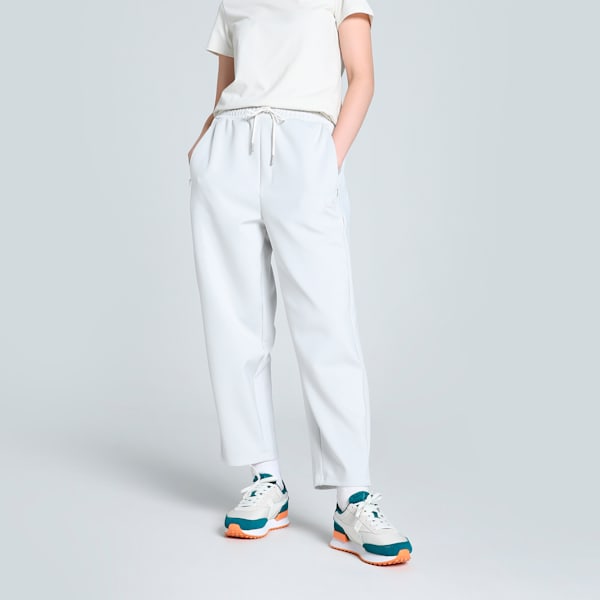 CLASSICS Women's Relaxed Fit Pants, Vapor Gray, extralarge-IND
