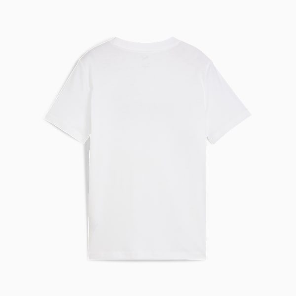 Shorts Essentials No. 1 Logo para adolescentes, PUMA White, extralarge