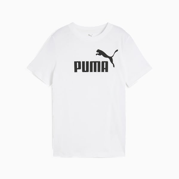 Shorts Essentials No. 1 Logo para adolescentes, PUMA White, extralarge