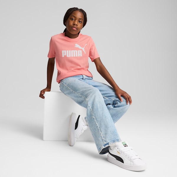 Essentials No. 1 Logo Big Kids' Tee, Pink Fruit, extralarge