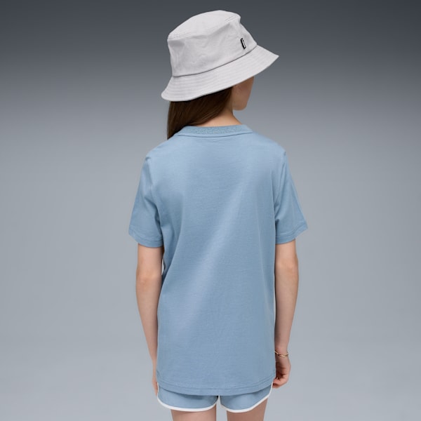 Essentials No. 1 Logo Big Kids' Tee, Cool Blue, extralarge