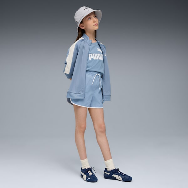 Essentials No. 1 Logo Big Kids' Tee, Cool Blue, extralarge
