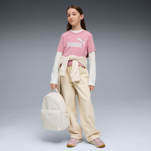 Essentials No. 1 Logo Big Kids' Tee, Poised Pink, extralarge