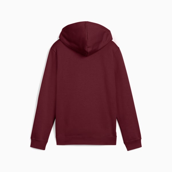 Essentials No. 1 Logo Big Kids' Hoodie, Ruby Shimmer, extralarge