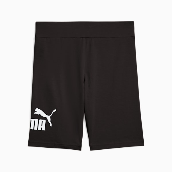 Essentials No. 1 Logo Big Kids' Short Leggings, PUMA Black, extralarge