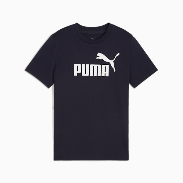 Essentials No. 1 Logo Big Kids' Tee, New Navy, extralarge