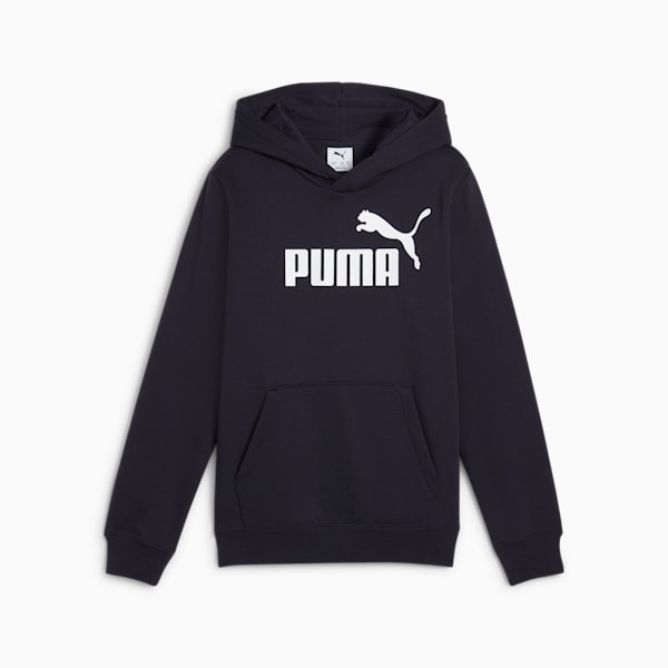 Essentials No. 1 Logo Big Kids' Fleece Hoodie, New Navy, extralarge