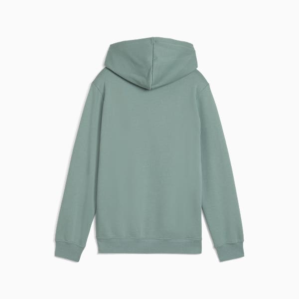 Chandail à capuchon en molleton Essentials Enfant et adolescent, Green Moon, extralarge
