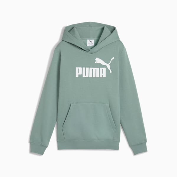 Sudadera con capucha Essentials No. 1 Logo juvenil, Green Moon, extralarge