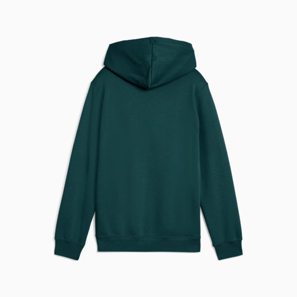 Essentials No. 1 Logo Big Kids' Fleece Hoodie, Green Terrain, extralarge